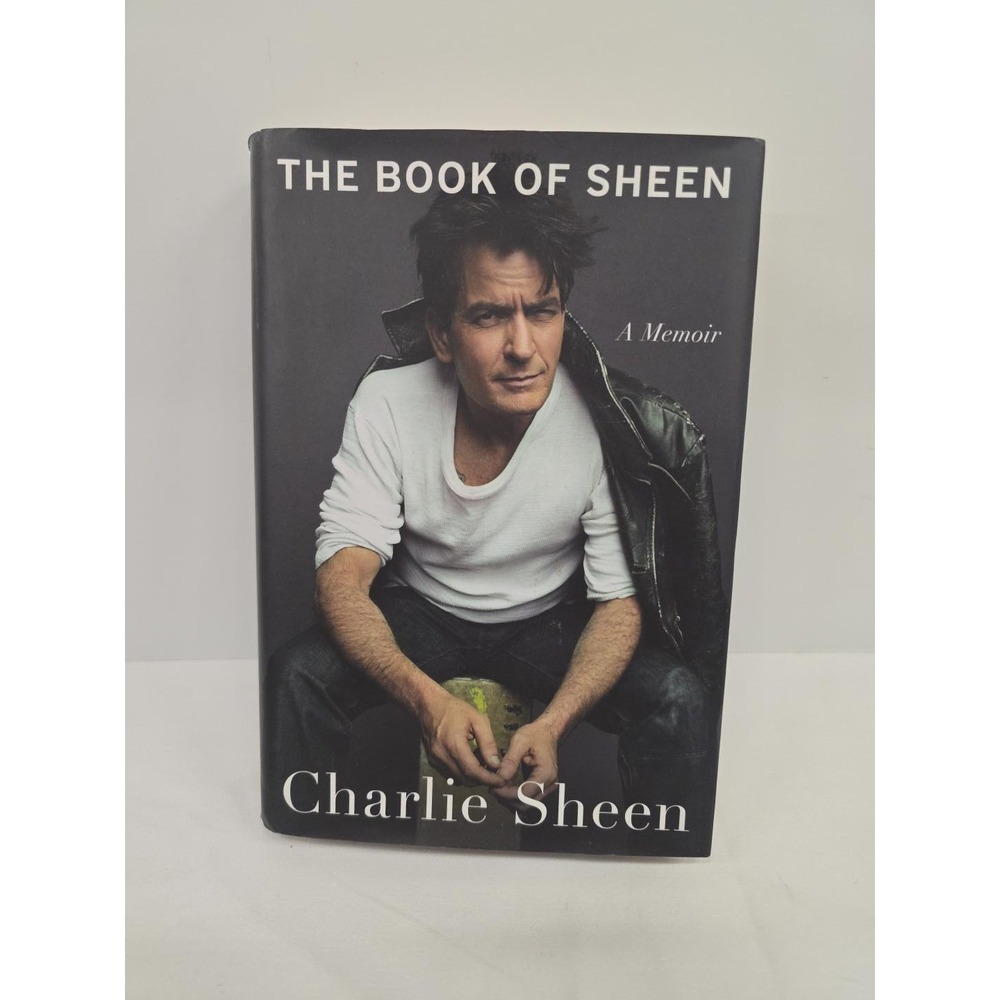 The Book of Sheen Charlie Sheen Memoir 2025 1st Edition 1st Printing Hardcover